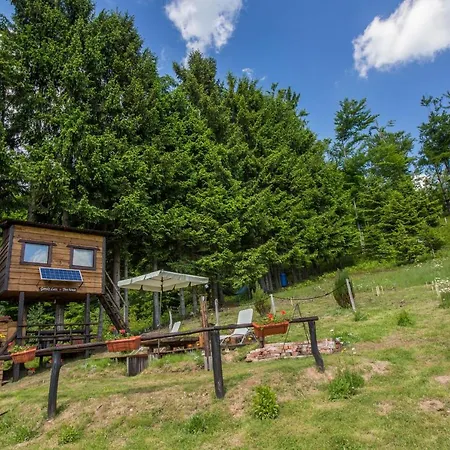 Tree House Gorski Lazi Lodge Trsce